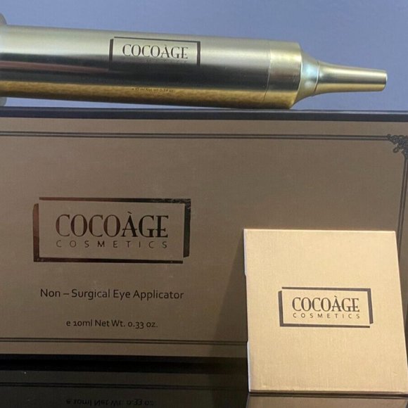 COCOAGE COSMETICS NON-SURGICAL EYE APPLICATOR-REDUCE WRINKLES & LINES-NEW-SEALED - Picture 6 of 9